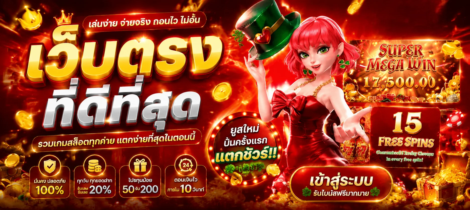 แบนเนอร์โปรโมชั่น ONEWIN999 เว็บสล็อตและคาสิโนออนไลน์